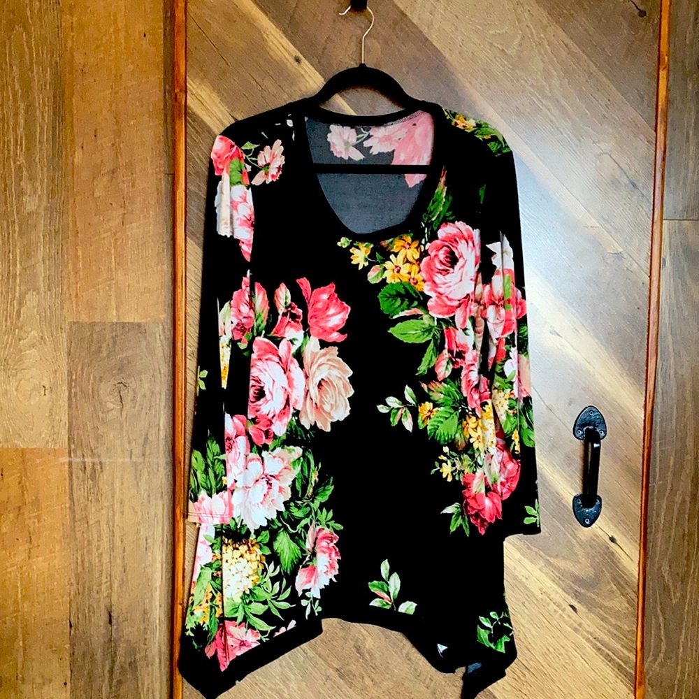 Floral Tunic 1X